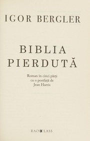 Biblia pierdută