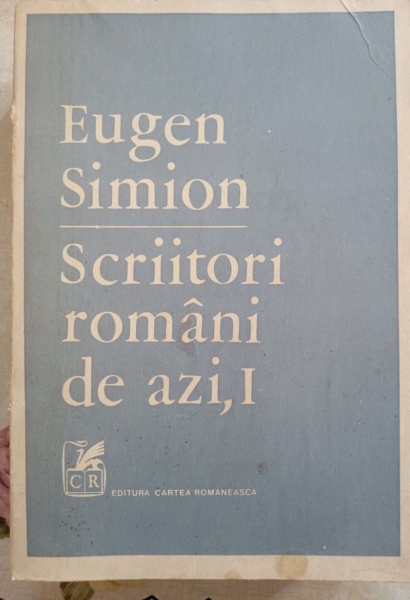 Scriitori români de azi, I